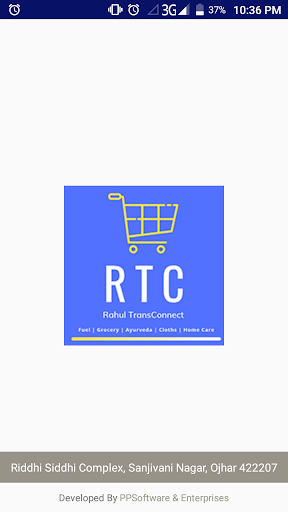 Android application Rahul TransConnect screenshort