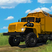 Russian truck driving sim game