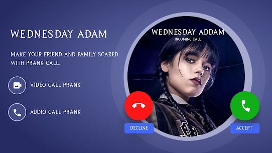Wednesday Addams – Fake Call 1