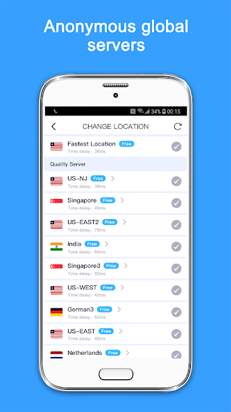 Fast VPN Mod Apk Latest v1.8.3 (VIP Unlocked) Free Download