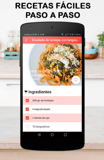 Vista previa de la aplicación