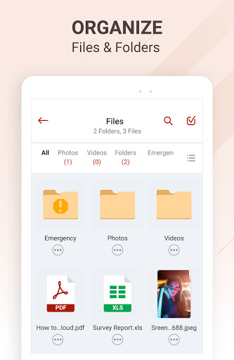 Screenshot of InfinitiKloud - Backup & Resto