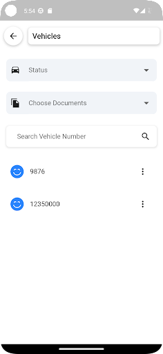 RODA TAXI Operator Screen 2