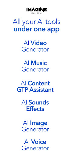 Android application The Ultimate AI Generator screenshort