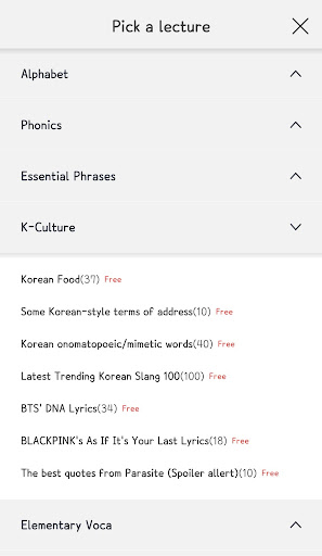 HELLO KOREAN u2013 Learning Korean 1.0.4 screenshots 2