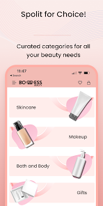 Captura de Pantalla 5 Boddess: Beauty Shopping App android