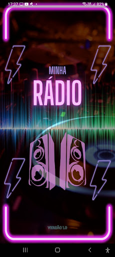 Android application Minha Rádio screenshort