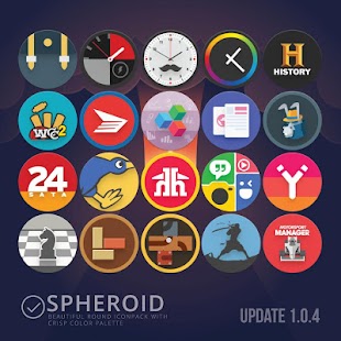 Spheroid Icon Captura de pantalla