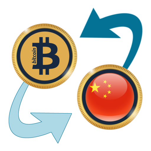 Bitcoin x Chinese Yuan logo