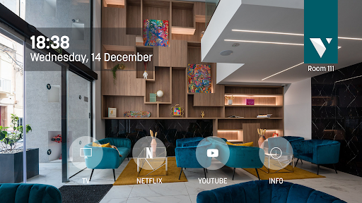 Smart Hotel Tv Launcher Screen 2