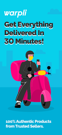 Android application Warpli: Shopping made faster screenshort