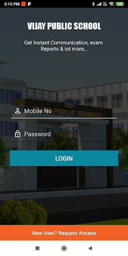 Android application Vijay Public School screenshort
