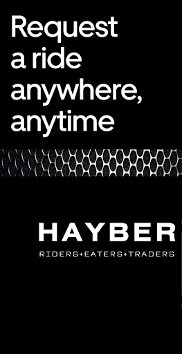 Android application Hayber Driver screenshort