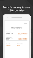 screenshot of OFX Money Transfer