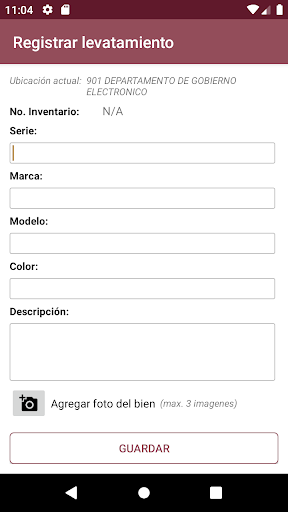 Levantamiento Físico Screen 3