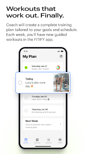 FITIFY 1-on-1 Personal Trainer Screen 3