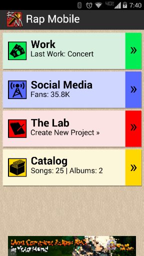 App screenshot