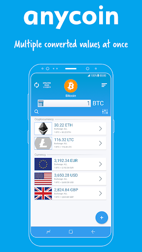 Cryptocurrency Converter Screen 3