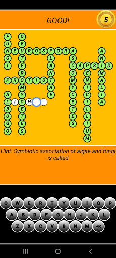 Botany Crossword For NEET and Screen 3