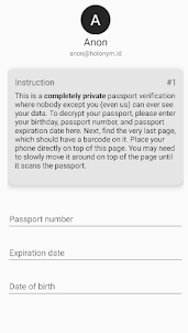 Private Passport Verifier