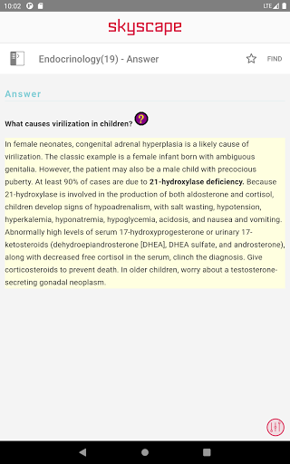 Screenshot of USMLE Step 2 Secrets