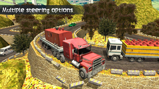 Truck Driving Uphill Simulator