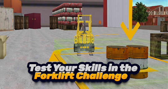 Real Forklift Simulator 3d