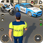 Cover Image of ดาวน์โหลด US Police Car Driving Sim 3D  APK