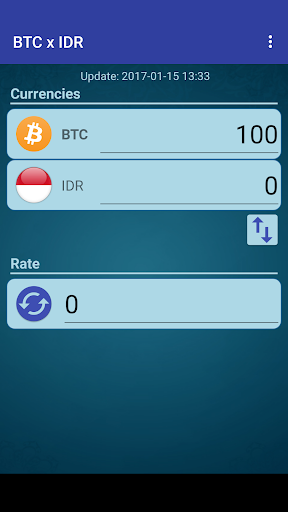Bitcoin x Indonesian Rupiah Screenshot 1 - AppWisp.com