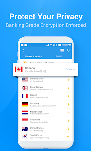Captura de tela de VPN definitiva