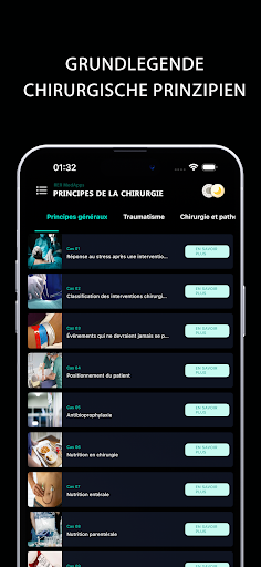 Aperçu de l'application