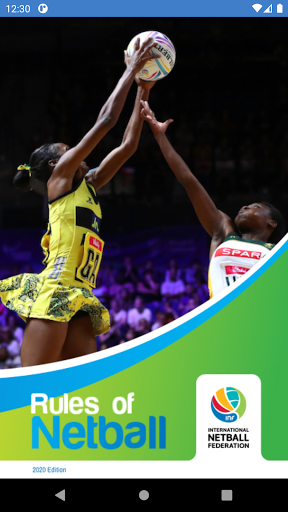 Android application Rules of Netball screenshort