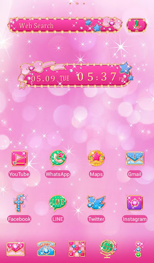 Android application Princess Icons Theme +HOME screenshort
