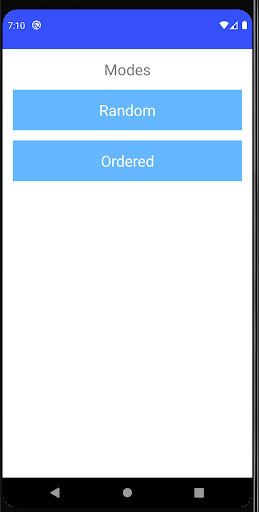 Android application Uyghur Flashcards screenshort