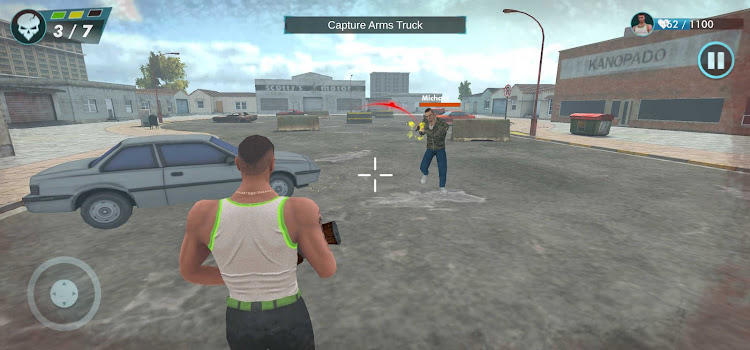 #6. Gangster City Wars: Gang Games (Android) By: InfinityGames Studio