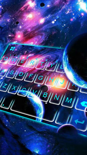 Galaxy 3D Parallax Keyboard Ba Screen 2