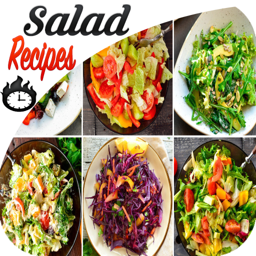 Holiday and fruit salad recipe logo
