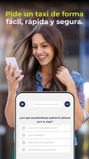 Android application Taxis Libres Portería screenshort