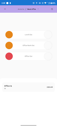 Android application tiwoin screenshort
