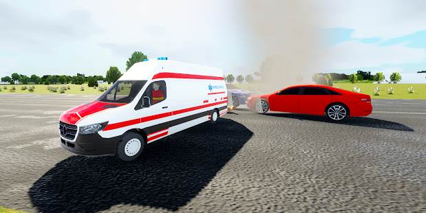 Ambulance Simulator 2021 - Minibus Car Driving Sim apkdebit screenshots 3