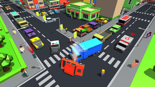 Crazy Traffic Car Jam Control APK MOD screenshots 2
