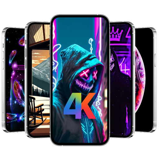 Wallpapers HD, 4K Background logo