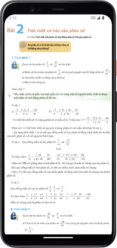 Android application Toán Lớp6 - Tập hai screenshort