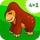 Animal ABC games for kids 1 icon