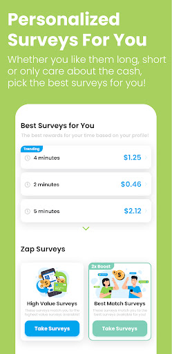 Zap Surveys - Get Paid Cash Screen 3