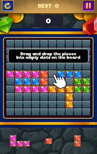 Jewel Blocks Puzzle Fun Game