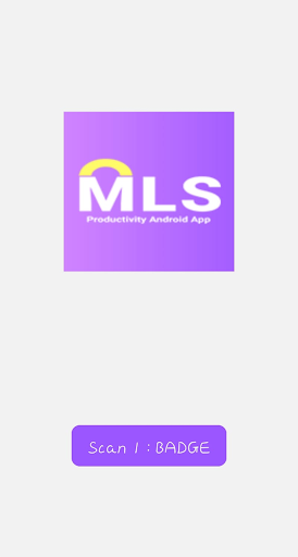 Android application MLS Productivity Scanner screenshort