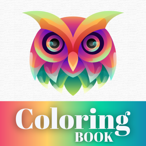 Coloring Book - Relax & Create logo