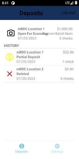 Taylor Bank Business mRDC Screen 2