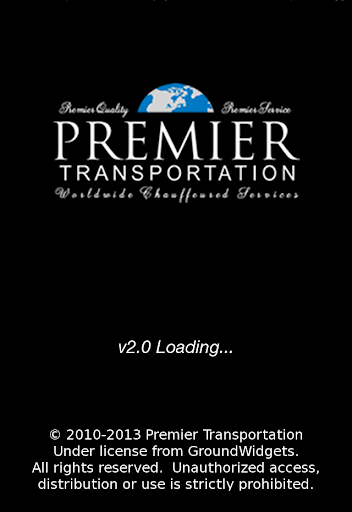 Android application Premier Transportation screenshort
